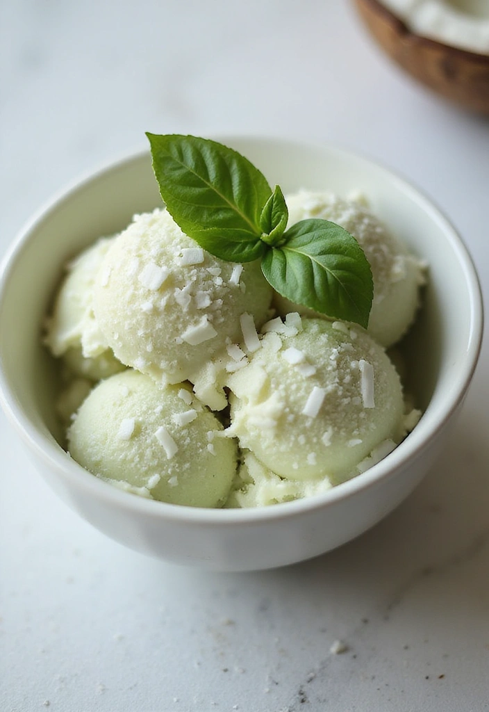 28 Unique Ice Cream Recipes That Will Surprise You 2 28 Unique Ice Cream Recipes That Will Surprise You - 2. Thai Basil & Coconut Ice Cream