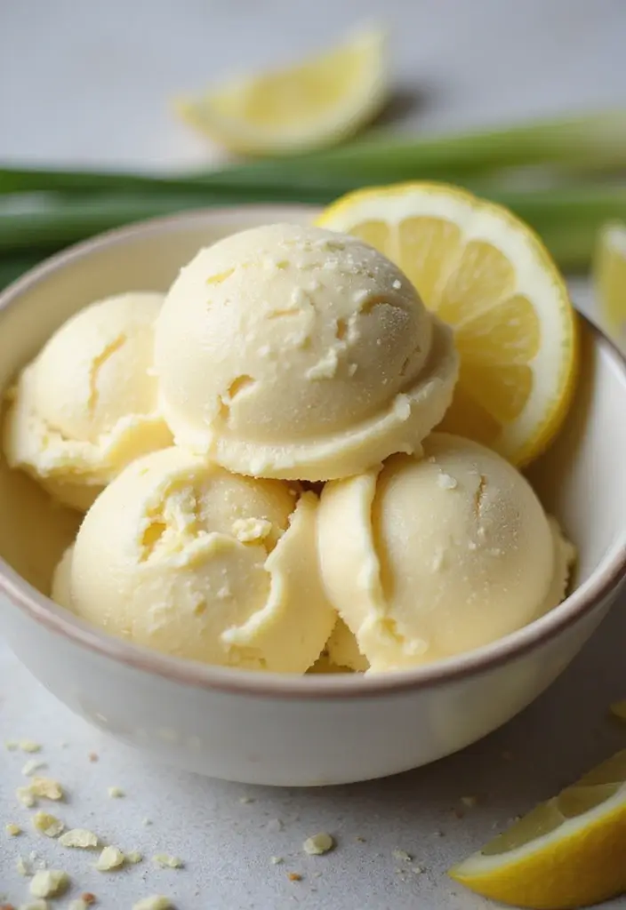 28 Unique Ice Cream Recipes That Will Surprise You 20 28 Unique Ice Cream Recipes That Will Surprise You - 20. Ginger & Lemongrass Ice Cream