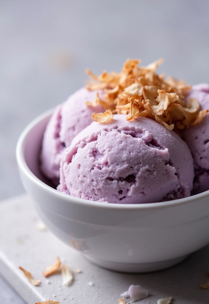 28 Unique Ice Cream Recipes That Will Surprise You 24 28 Unique Ice Cream Recipes That Will Surprise You - 24. Taro Ice Cream