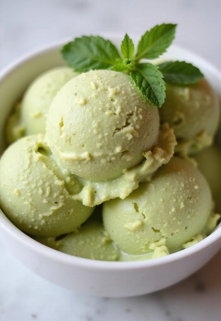 28 Unique Ice Cream Recipes That Will Surprise You 27 28 Unique Ice Cream Recipes That Will Surprise You - 27. Honey Lime & Avocado Ice Cream