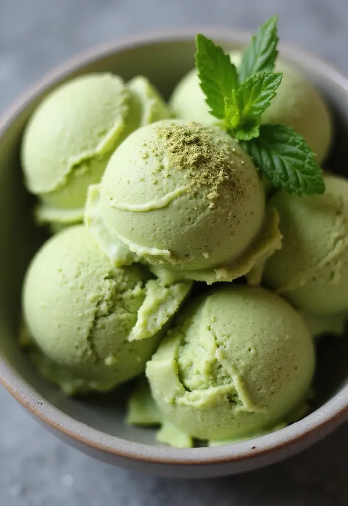 28 Unique Ice Cream Recipes That Will Surprise You 6 28 Unique Ice Cream Recipes That Will Surprise You - 6. Matcha Green Tea Ice Cream