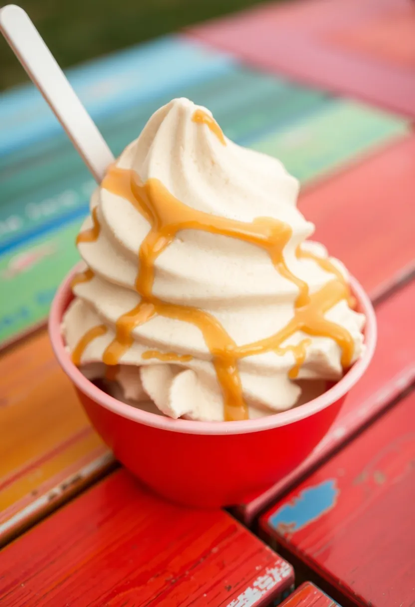 29 Delicious Vegan Countertop Ice Cream Maker Recipes for Summer - 21. Smooth Peanut Butter Swirl Ice Cream