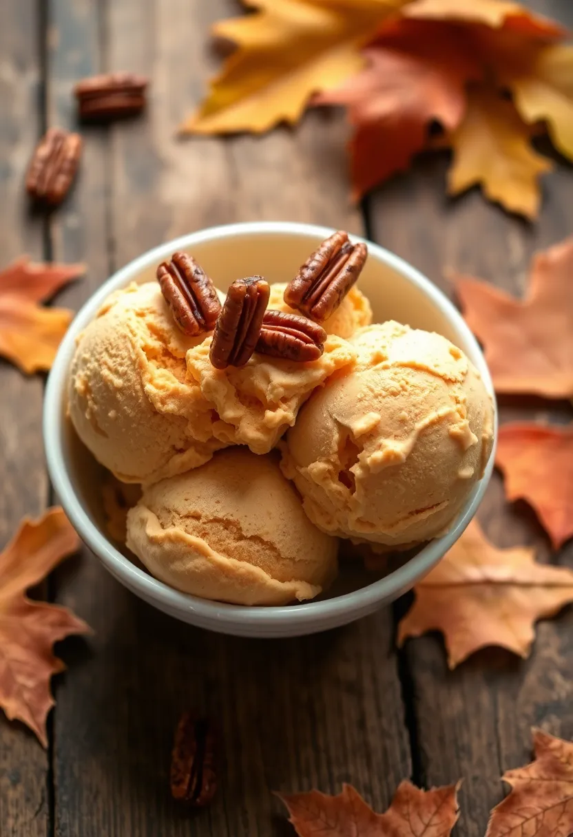 29 Delicious Vegan Countertop Ice Cream Maker Recipes for Summer - 29. Sweet Potato Pie Ice Cream