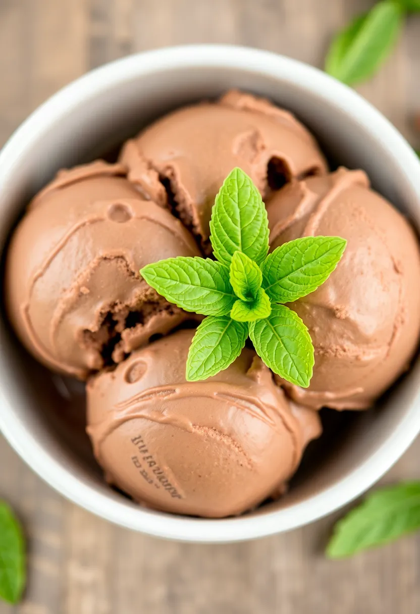 29 Protein Ice Cream Recipes That Fuel Your Day - 11. Chocolate Mint Protein Ice Cream