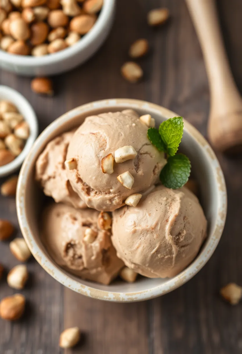 29 Protein Ice Cream Recipes That Fuel Your Day - 14. Coffee Hazelnut Protein Ice Cream