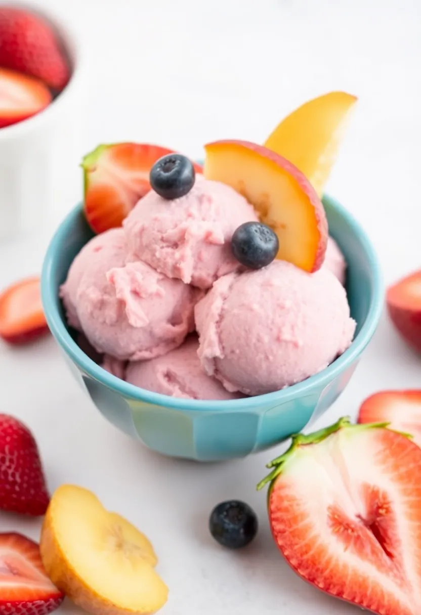 29 Protein Ice Cream Recipes That Fuel Your Day - 15. Tropical Fruit Protein Ice Cream