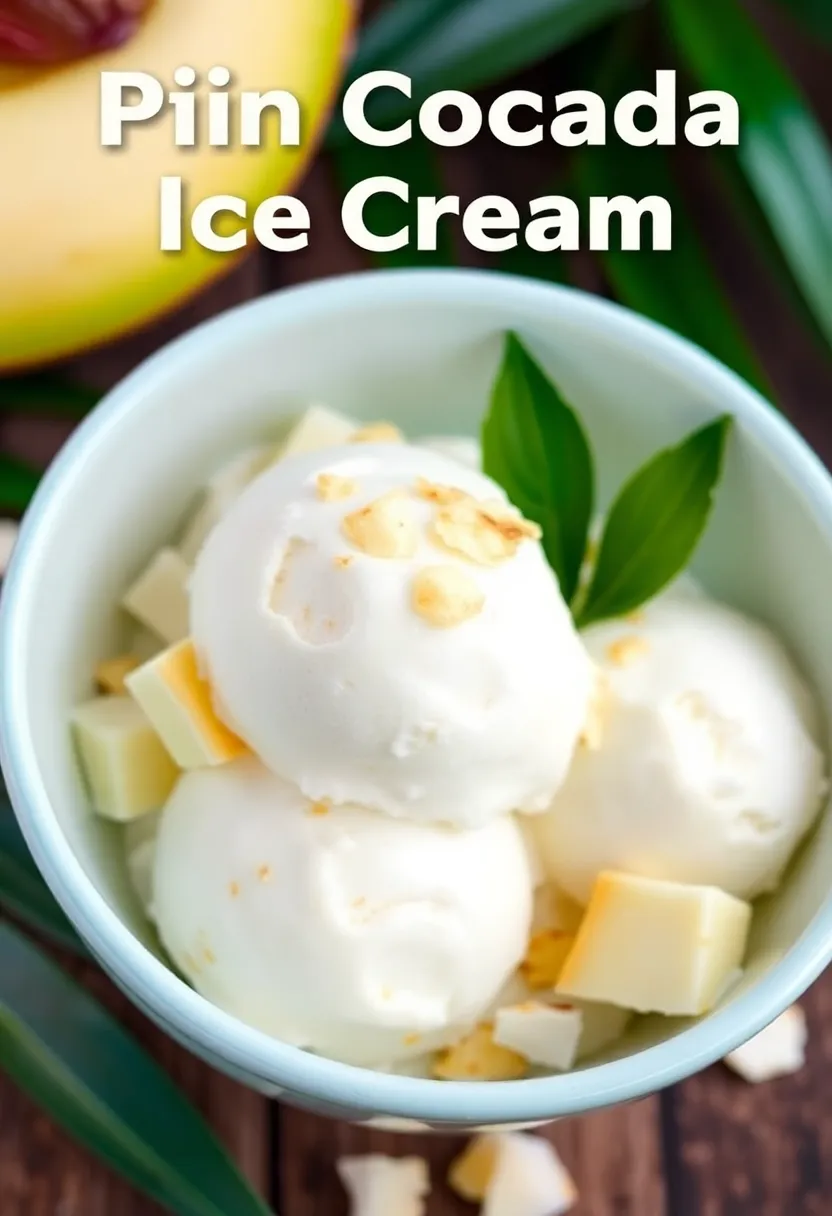29 Protein Ice Cream Recipes That Fuel Your Day - 17. Pina Colada Protein Ice Cream
