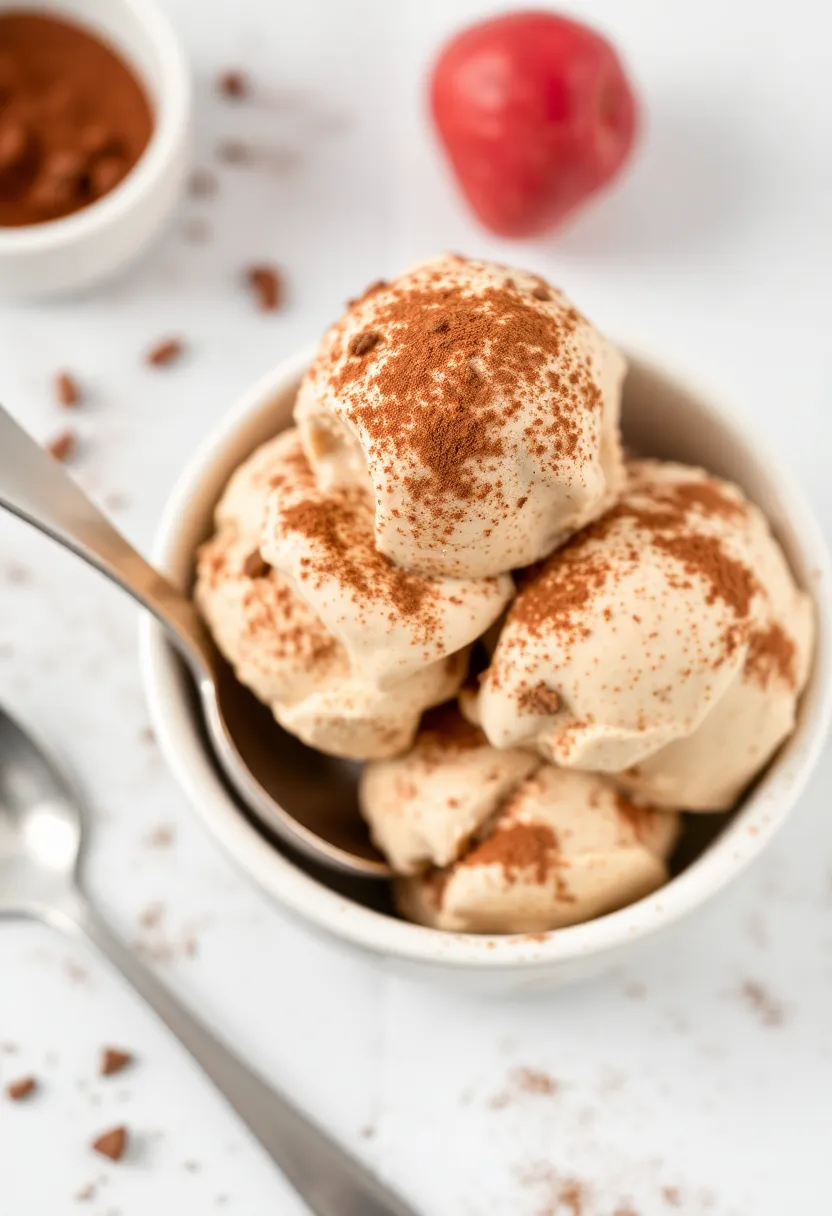 29 Protein Ice Cream Recipes That Fuel Your Day - 21. Tiramisu Protein Ice Cream