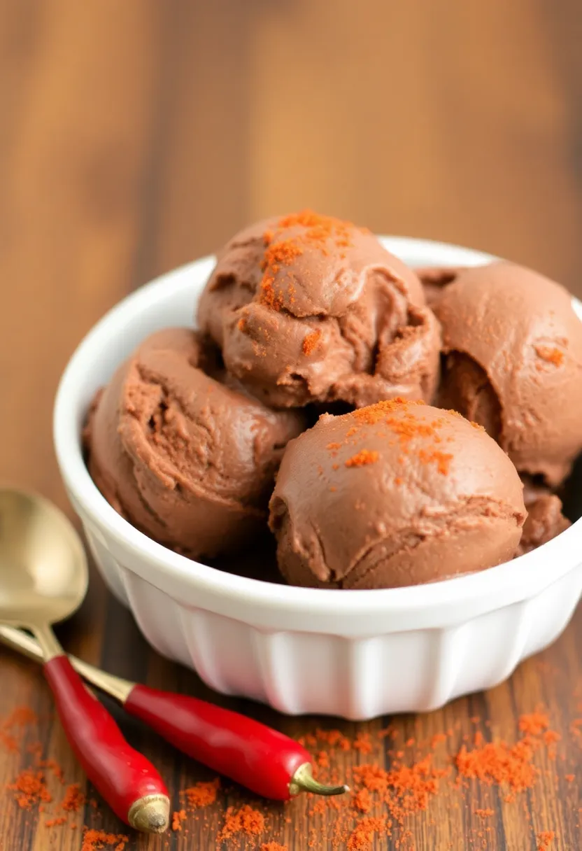 29 Protein Ice Cream Recipes That Fuel Your Day - 22. Spicy Chocolate Protein Ice Cream