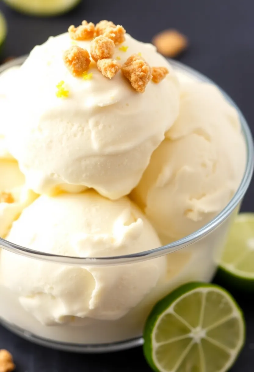 29 Protein Ice Cream Recipes That Fuel Your Day - 24. Key Lime Pie Protein Ice Cream