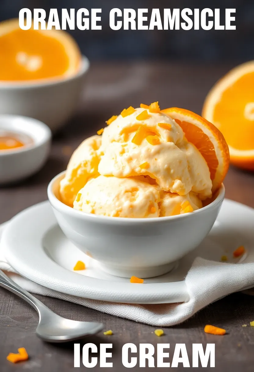 29 Protein Ice Cream Recipes That Fuel Your Day - 27. Orange Creamsicle Protein Ice Cream