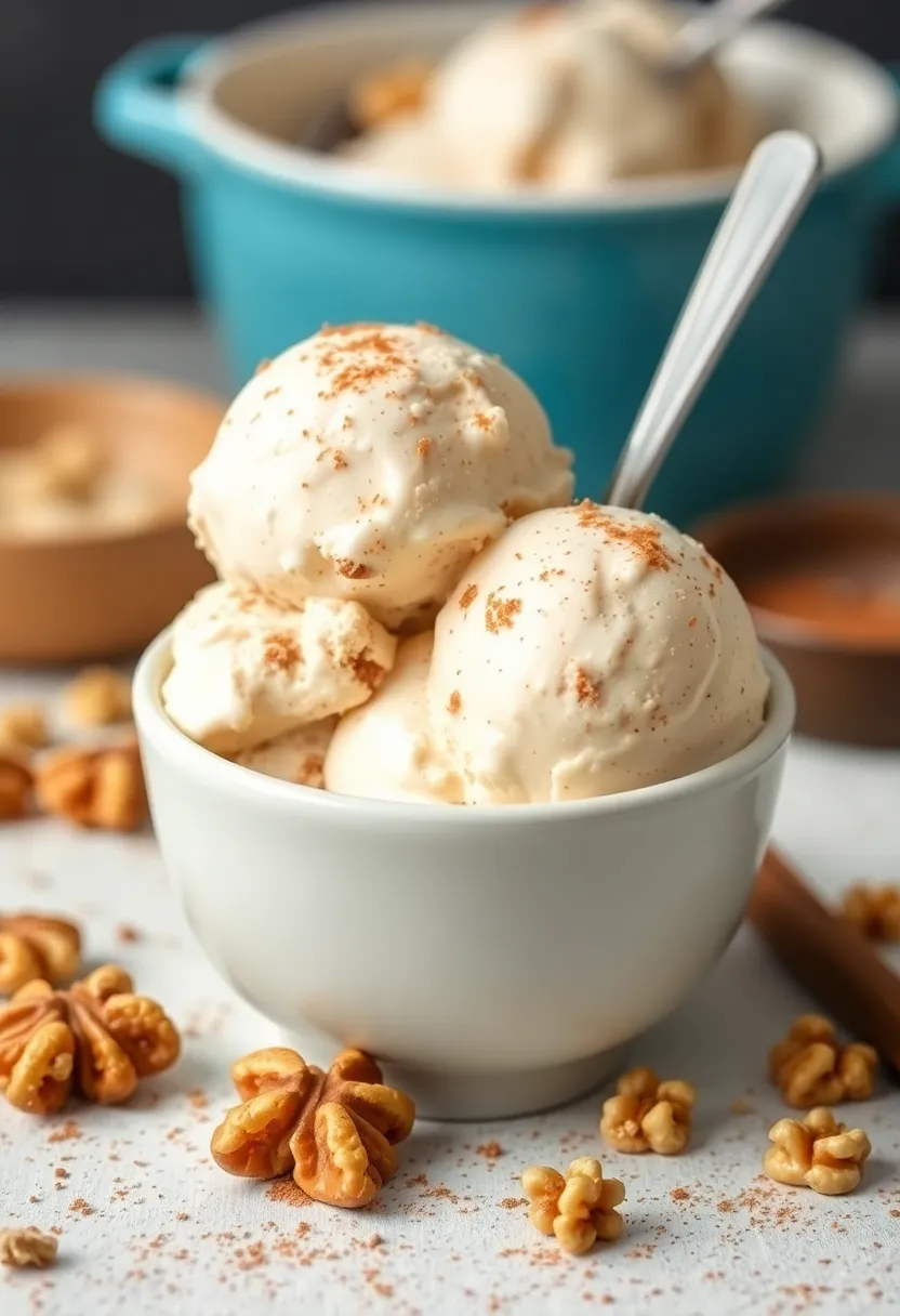 29 Protein Ice Cream Recipes That Fuel Your Day - 29. Cinnamon Roll Protein Ice Cream