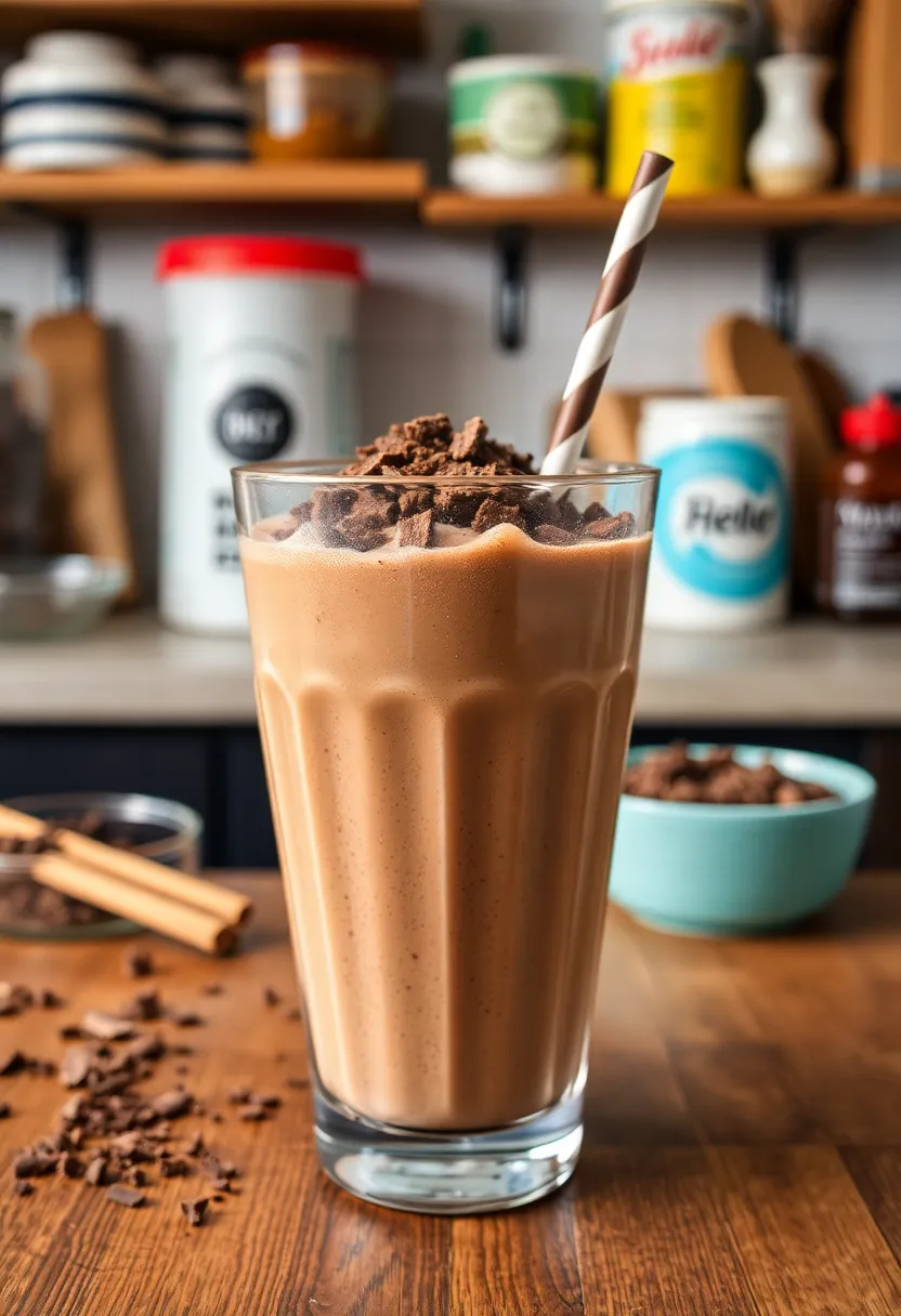 29 Vanilla Ice Cream Protein Shake Recipes High in Flavor 26 29 Vanilla Ice Cream Protein Shake Recipes High in Flavor - 26. Chocolate Vanilla Protein Shake