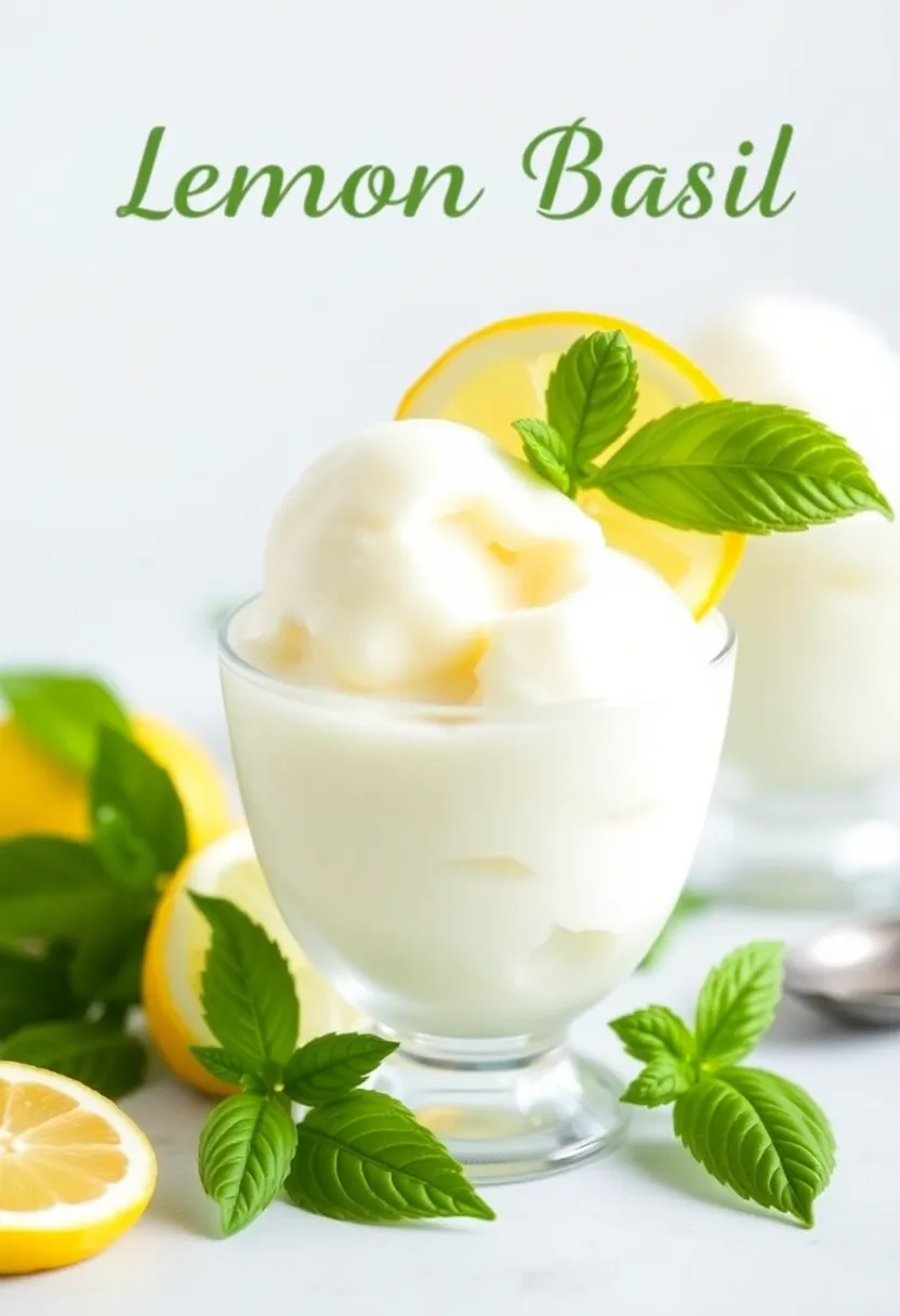 30 Easy Ice Cream Snack Recipes Quick and Fun 16 30 Easy Ice Cream Snack Recipes Quick and Fun - 16. Lemon Basil Sorbet