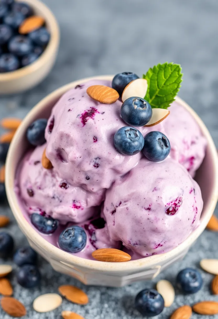 30 Easy Ice Cream Snack Recipes Quick and Fun 17 30 Easy Ice Cream Snack Recipes Quick and Fun - 17. Blueberry Almond Milk Ice Cream