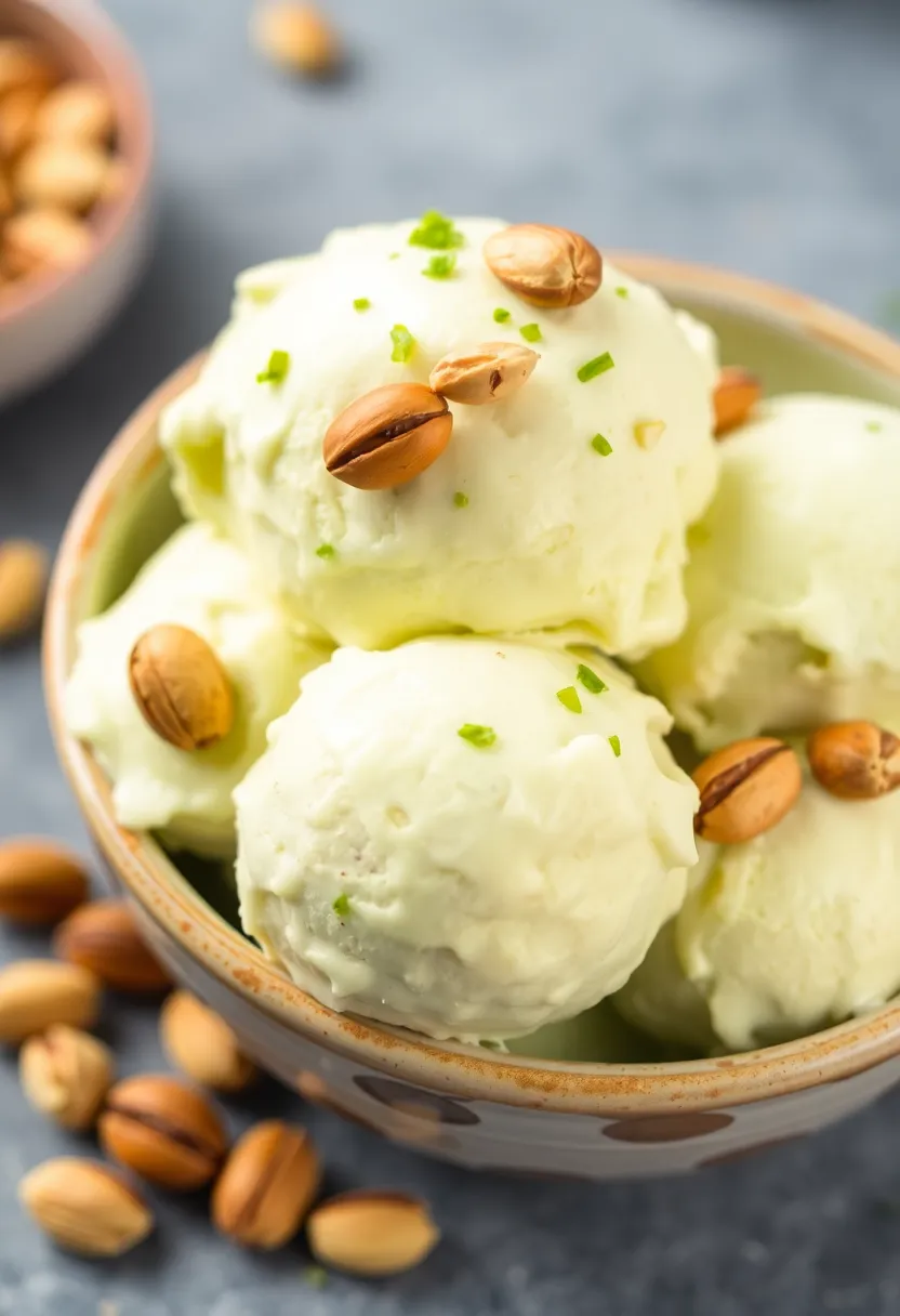 30 Easy Ice Cream Snack Recipes Quick and Fun 24 30 Easy Ice Cream Snack Recipes Quick and Fun - 24. Pistachio Ice Cream