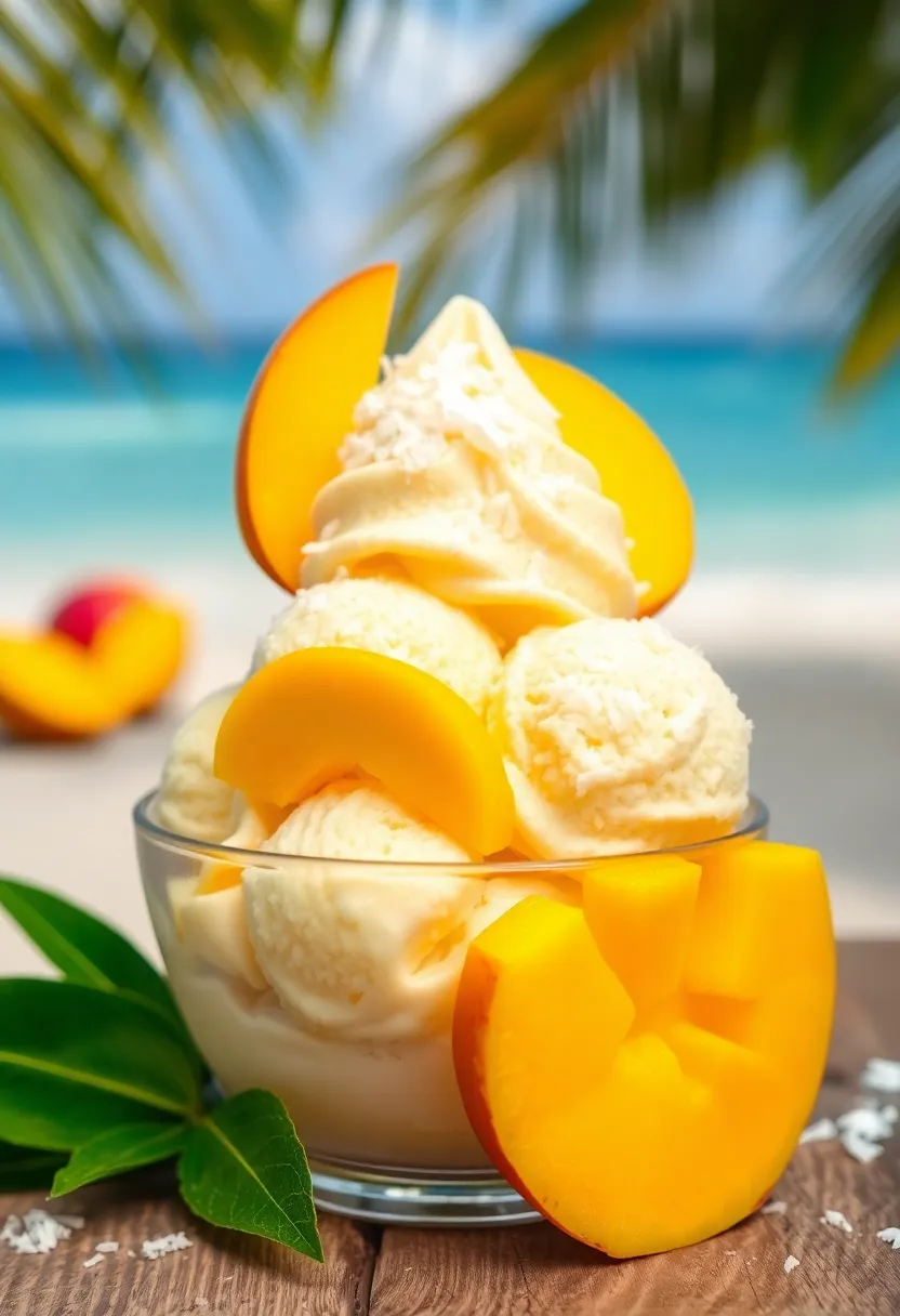 30 Easy Ice Cream Snack Recipes Quick and Fun 25 30 Easy Ice Cream Snack Recipes Quick and Fun - 25. Mango Coconut Ice Cream