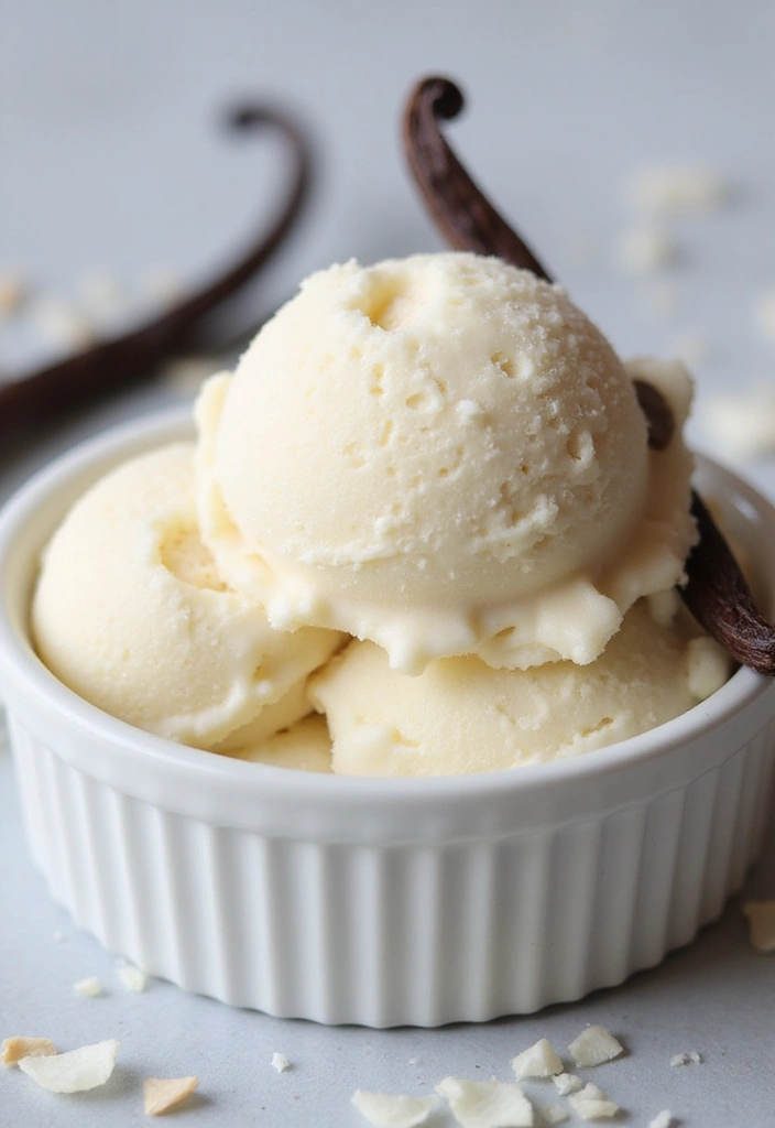 30 Gourmet Ice Cream Recipes Worth Making at Home 12 30 Gourmet Ice Cream Recipes Worth Making at Home - 12. Silky Vanilla Bean Coconut Ice Cream