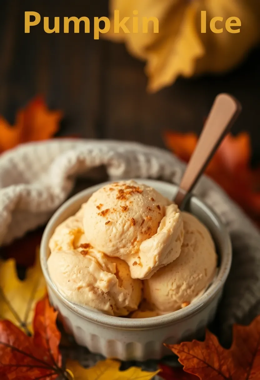 30 Gourmet Ice Cream Recipes Worth Making at Home 19 30 Gourmet Ice Cream Recipes Worth Making at Home - 19. Pumpkin Spice Ice Cream