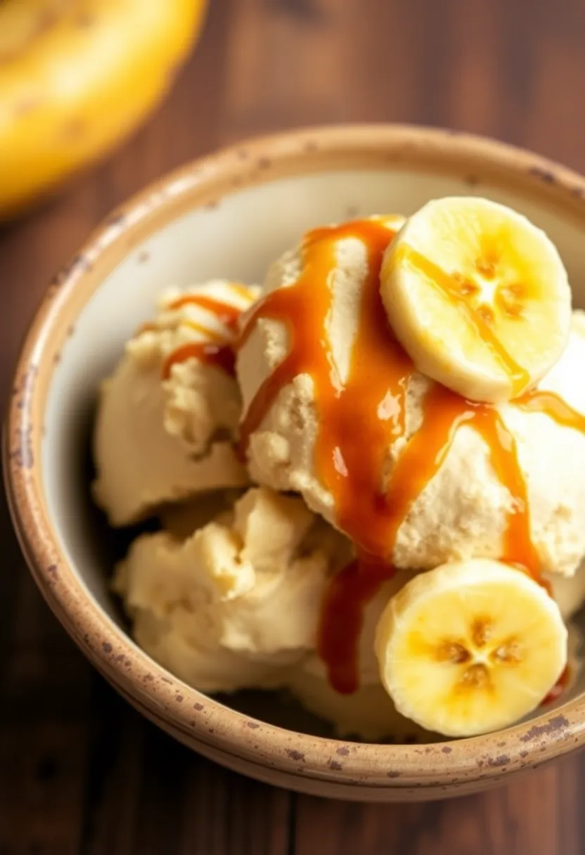 30 Gourmet Ice Cream Recipes Worth Making at Home 22 30 Gourmet Ice Cream Recipes Worth Making at Home - 22. Caramelized Banana Ice Cream