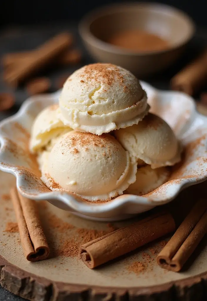 30 Gourmet Ice Cream Recipes Worth Making at Home 26 30 Gourmet Ice Cream Recipes Worth Making at Home - 26. Sweet Cinnamon Ice Cream