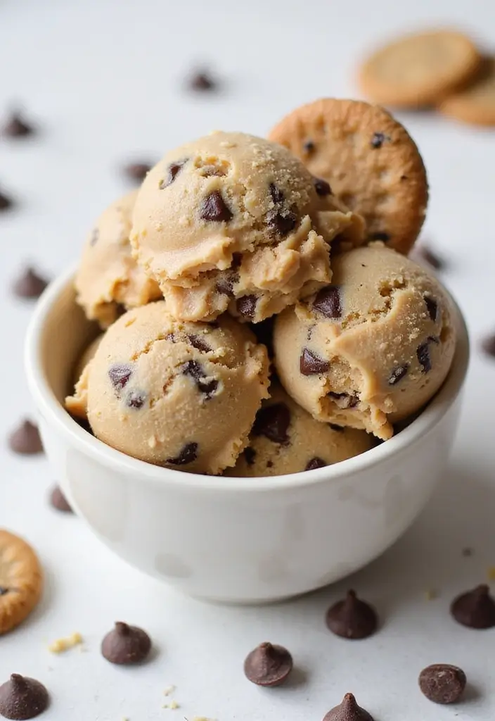 30 Gourmet Ice Cream Recipes Worth Making at Home 7 30 Gourmet Ice Cream Recipes Worth Making at Home - 7. Nutty Chocolate Chip Cookie Dough Ice Cream