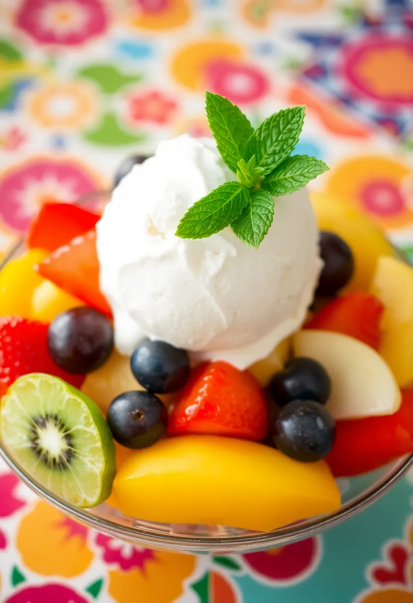 30 Haagen Dazs Ice Cream Recipes Inspired at Home 22 30 Haagen Dazs Ice Cream Recipes Inspired at Home - 22. Haagen Dazs Tropical Fruit Salad with Coconut Ice Cream