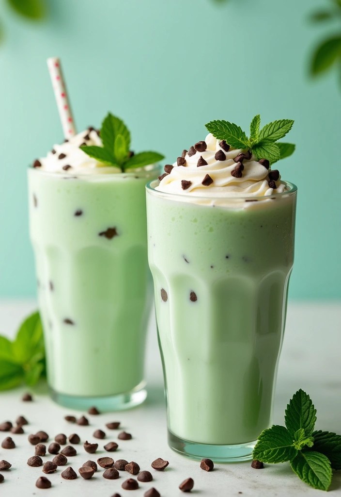 30 Haagen Dazs Ice Cream Recipes Inspired at Home 5 30 Haagen Dazs Ice Cream Recipes Inspired at Home - 5. Haagen Dazs Mint Chocolate Chip Milkshake