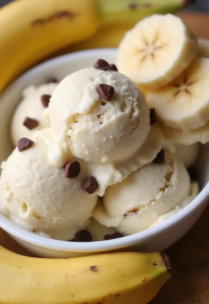 30 Healthy Ice Cream Recipes Clean Eating Approved - 1. Creamy Banana Ice Cream