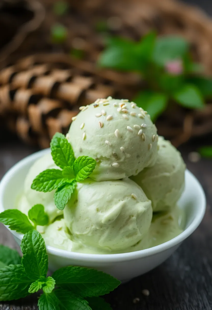 30 Healthy Ice Cream Recipes Clean Eating Approved - 10. Matcha Green Tea Ice Cream