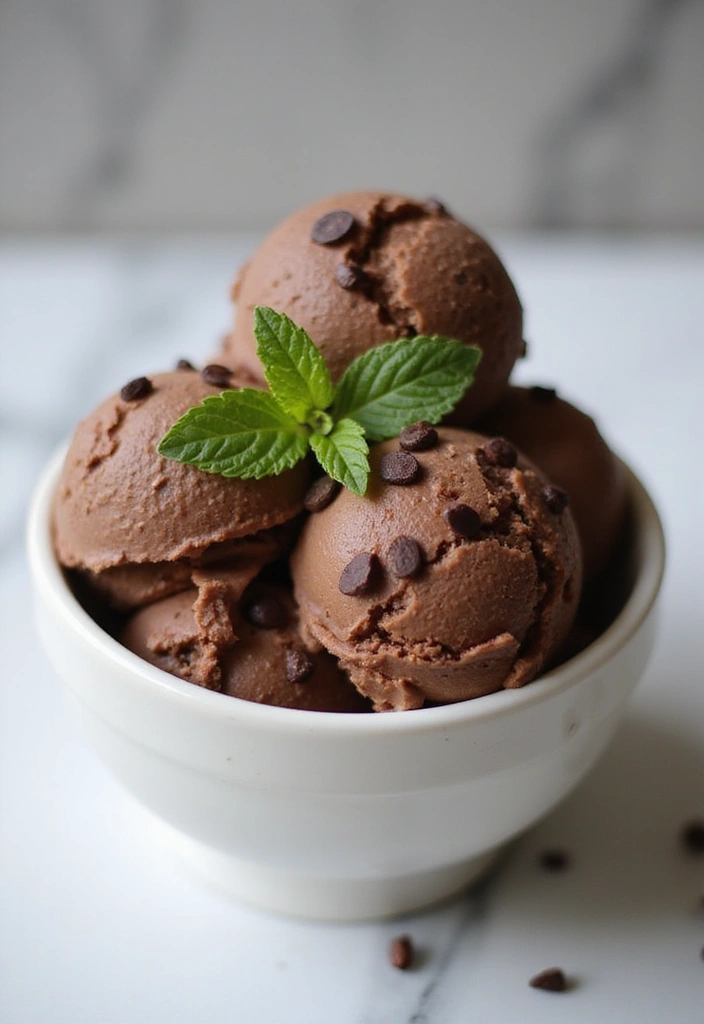 30 Healthy Ice Cream Recipes Clean Eating Approved - 3. Chocolate Avocado Ice Cream