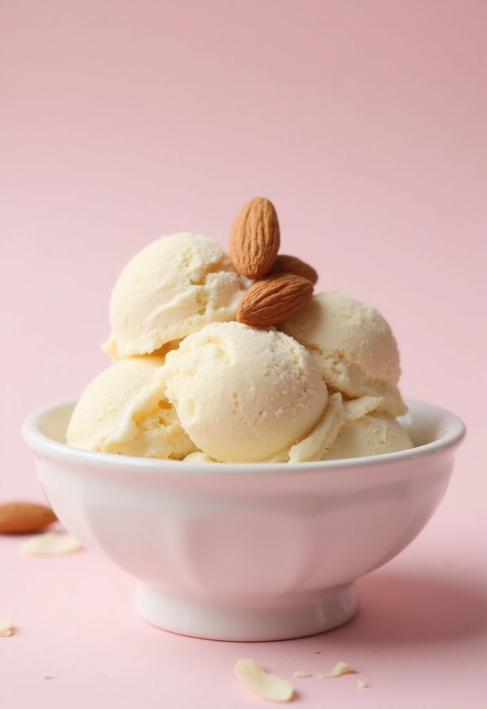 30 Healthy Ice Cream Recipes Clean Eating Approved - 30. Vanilla Almond Ice Cream