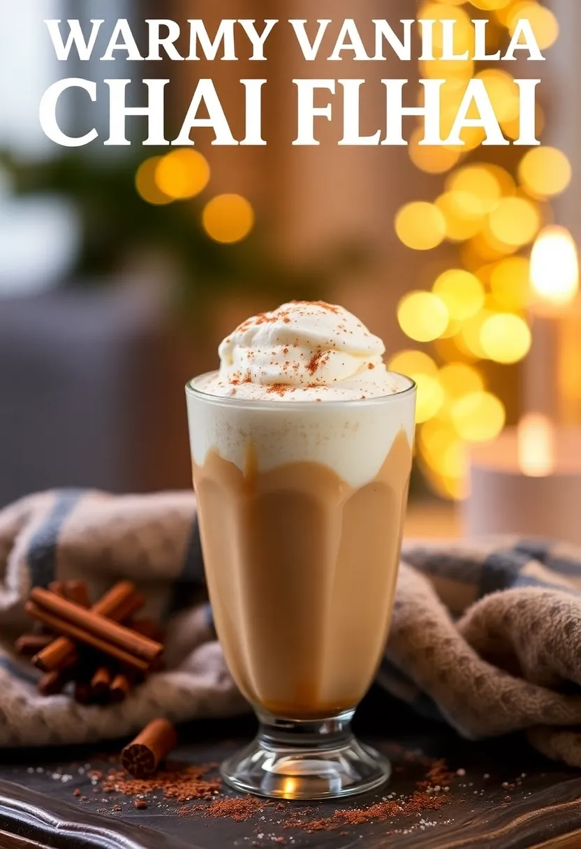 30 Ice Cream Float Recipes Everyone Can Enjoy - 20. Vanilla Chai Float