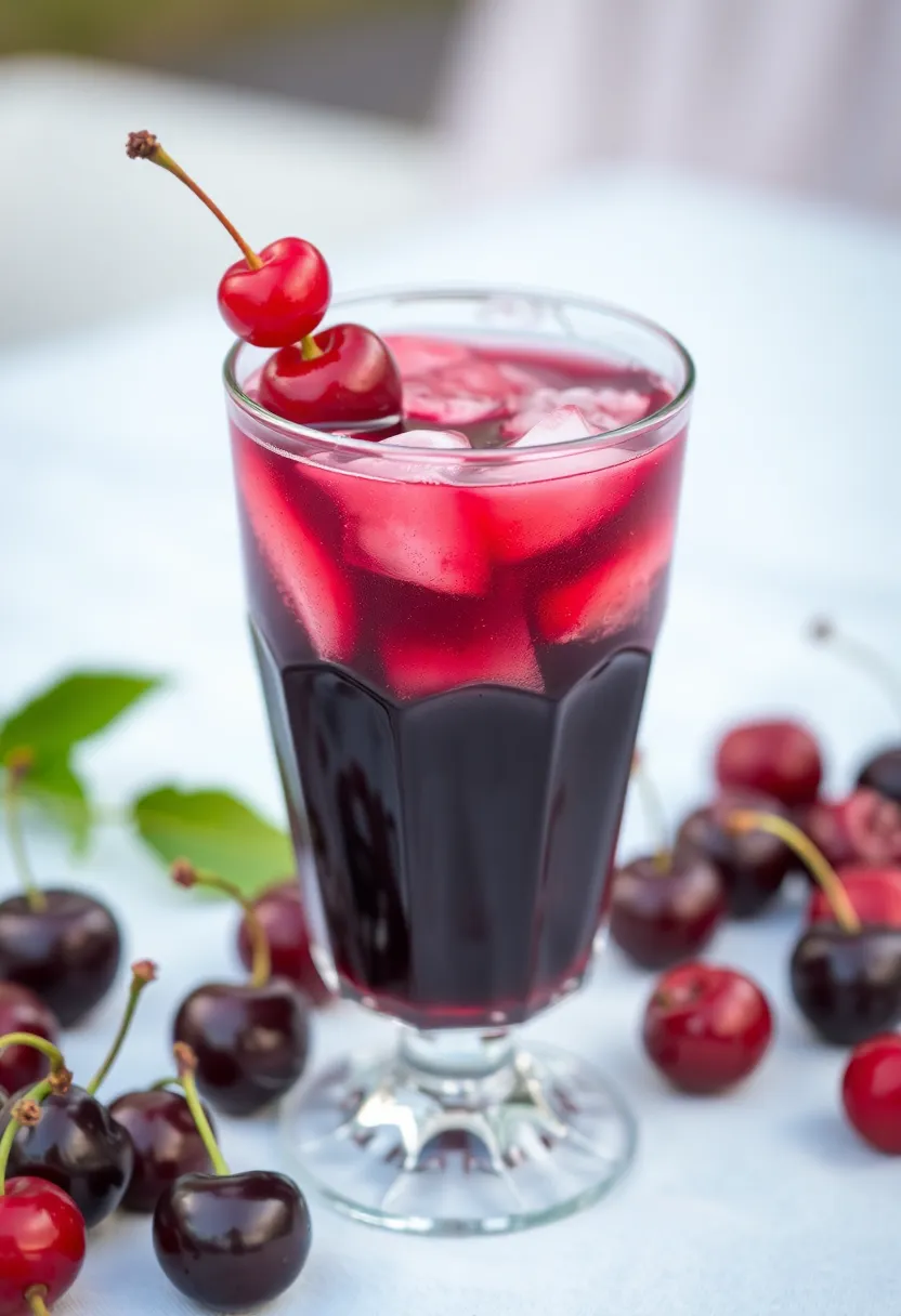 30 Ice Cream Float Recipes Everyone Can Enjoy - 23. Black Cherry Float