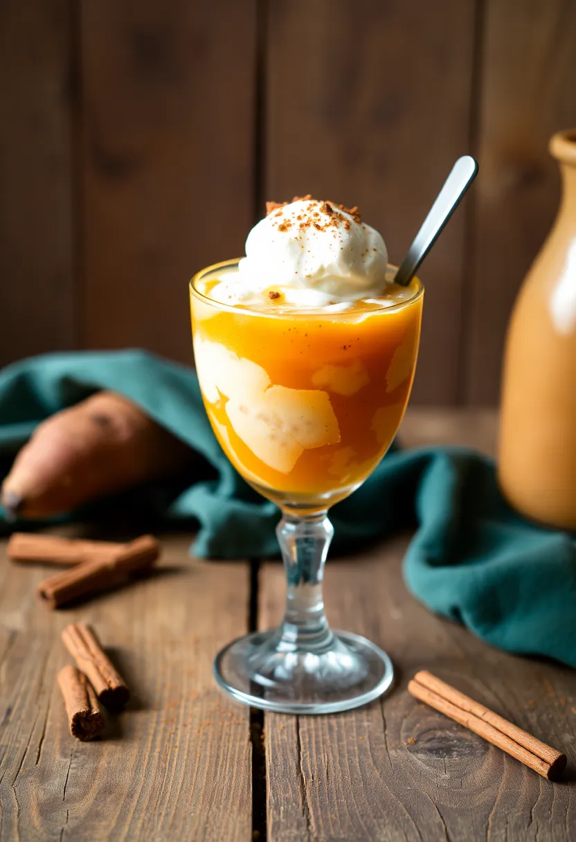 30 Ice Cream Float Recipes Everyone Can Enjoy - 26. Sweet Potato Float