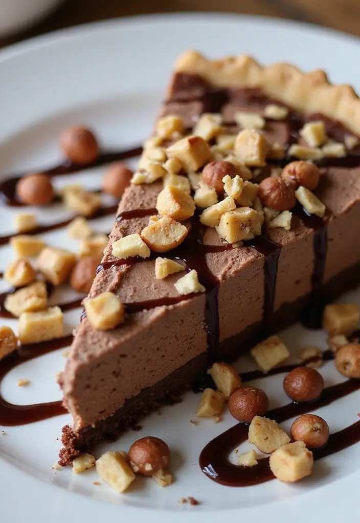 30 Ice Cream Pies Recipes That Are Always a Hit 13 30 Ice Cream Pies Recipes That Are Always a Hit - 13. Chocolate Hazelnut Ice Cream Pie