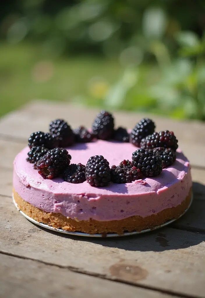30 Ice Cream Pies Recipes That Are Always a Hit 22 30 Ice Cream Pies Recipes That Are Always a Hit - 22. Blackberry Cheesecake Ice Cream Pie