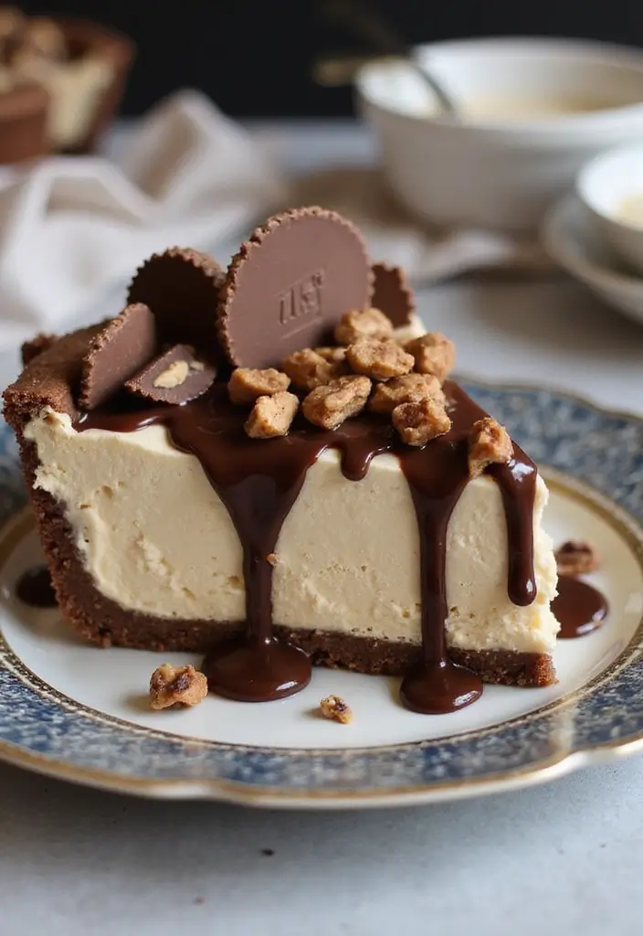 30 Ice Cream Pies Recipes That Are Always a Hit 5 30 Ice Cream Pies Recipes That Are Always a Hit - 5. Peanut Butter Cup Ice Cream Pie