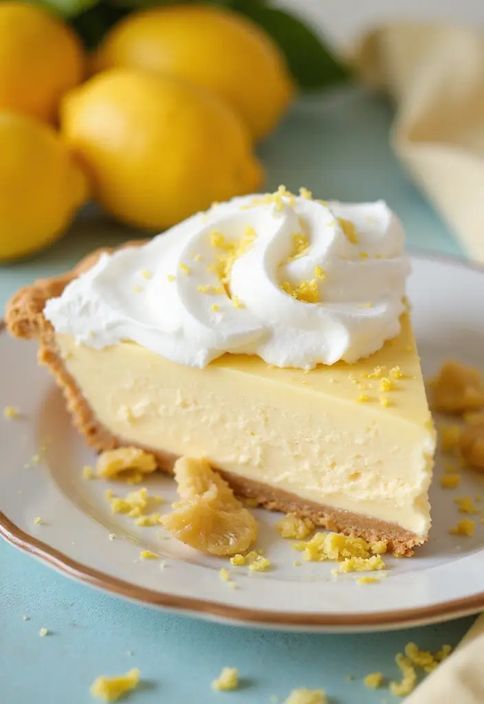30 Ice Cream Pies Recipes That Are Always a Hit 6 30 Ice Cream Pies Recipes That Are Always a Hit - 6. Lemon Ice Cream Pie