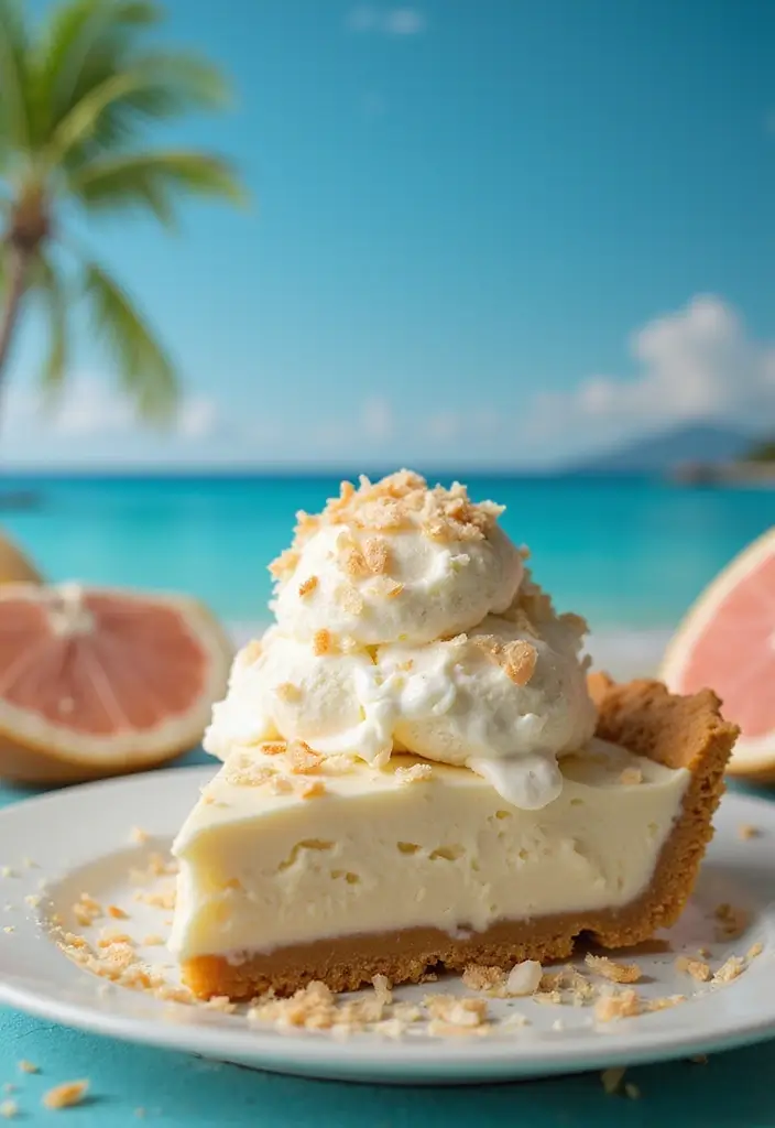 30 Ice Cream Pies Recipes That Are Always a Hit 9 30 Ice Cream Pies Recipes That Are Always a Hit - 9. Tropical Coconut Ice Cream Pie