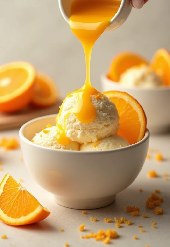 30 Ice Cream Sauce Recipes You’ll Want on Everything 14 30 Ice Cream Sauce Recipes You’ll Want on Everything - 14. Tasty Orange Sauce