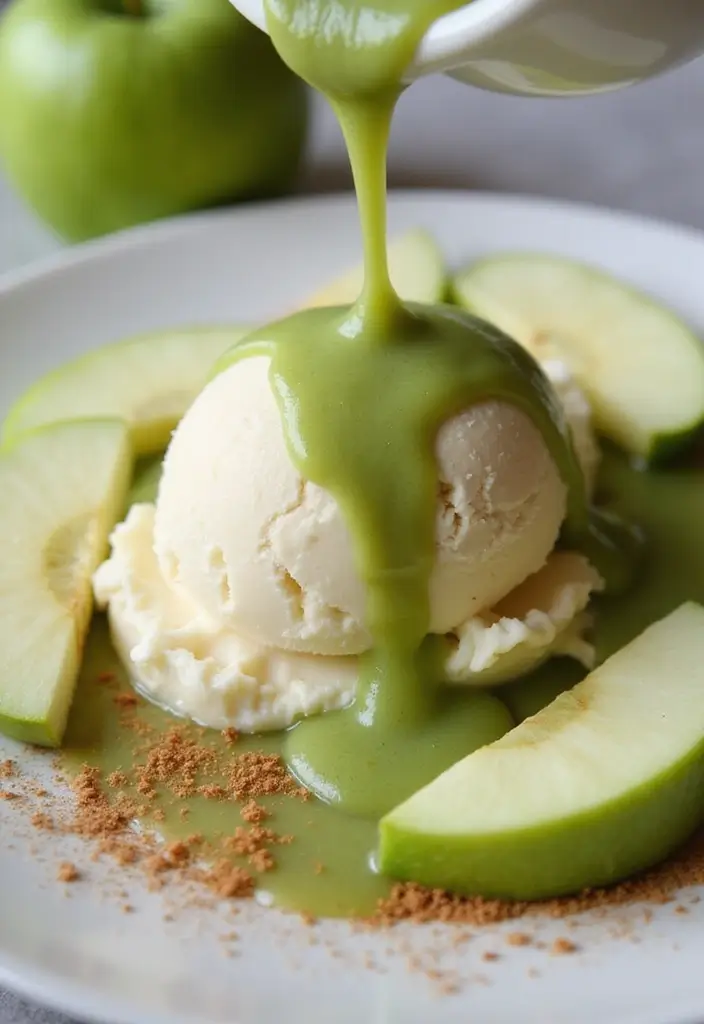 30 Ice Cream Sauce Recipes You’ll Want on Everything 21 30 Ice Cream Sauce Recipes You’ll Want on Everything - 21. Refreshing Green Apple Sauce
