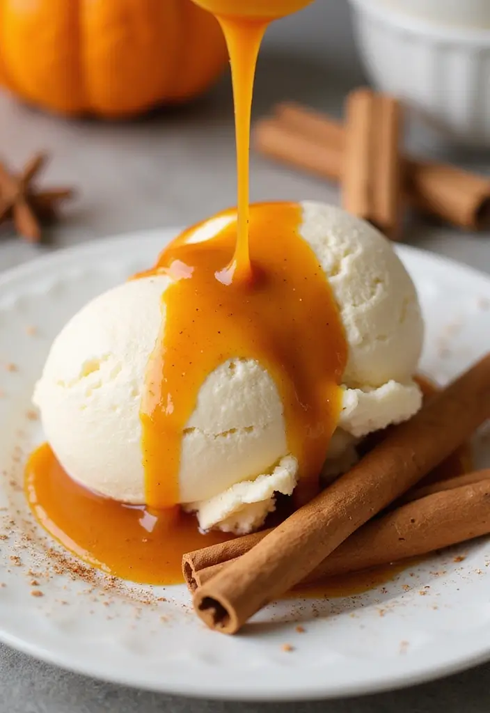 30 Ice Cream Sauce Recipes You’ll Want on Everything 23 30 Ice Cream Sauce Recipes You’ll Want on Everything - 23. Pumpkin Spice Sauce