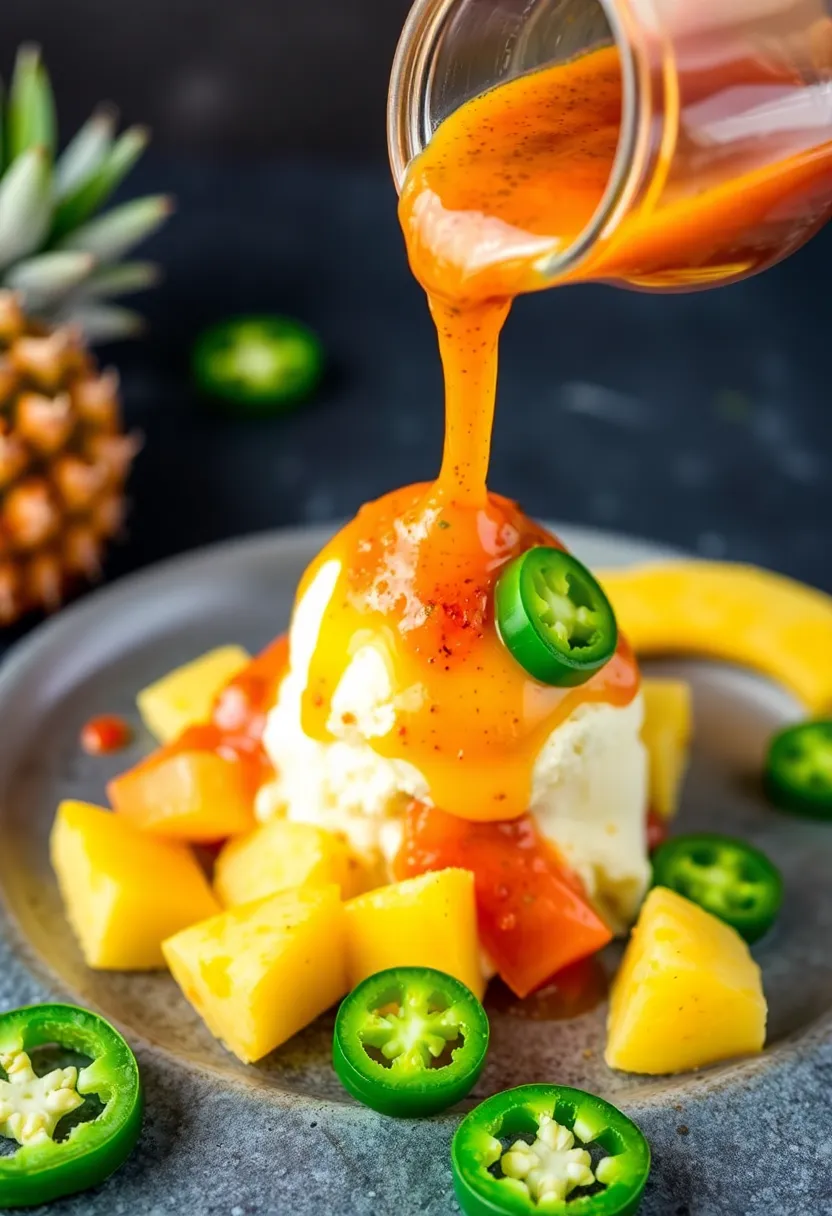 30 Ice Cream Sauce Recipes You’ll Want on Everything 26 30 Ice Cream Sauce Recipes You’ll Want on Everything - 26. Spicy Pineapple Salsa Sauce