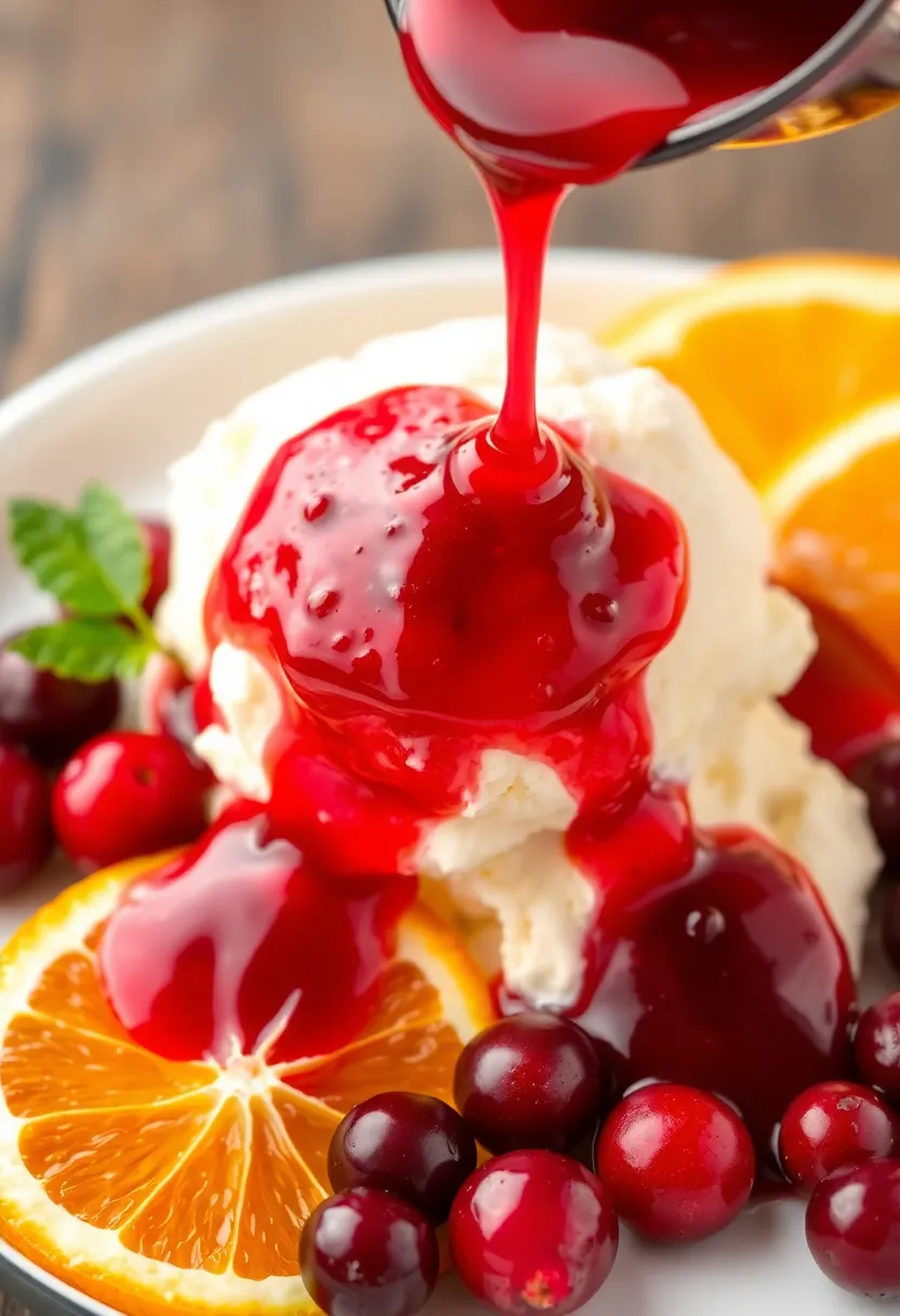 30 Ice Cream Sauce Recipes You’ll Want on Everything 30 30 Ice Cream Sauce Recipes You’ll Want on Everything - 30. Festive Cranberry Sauce