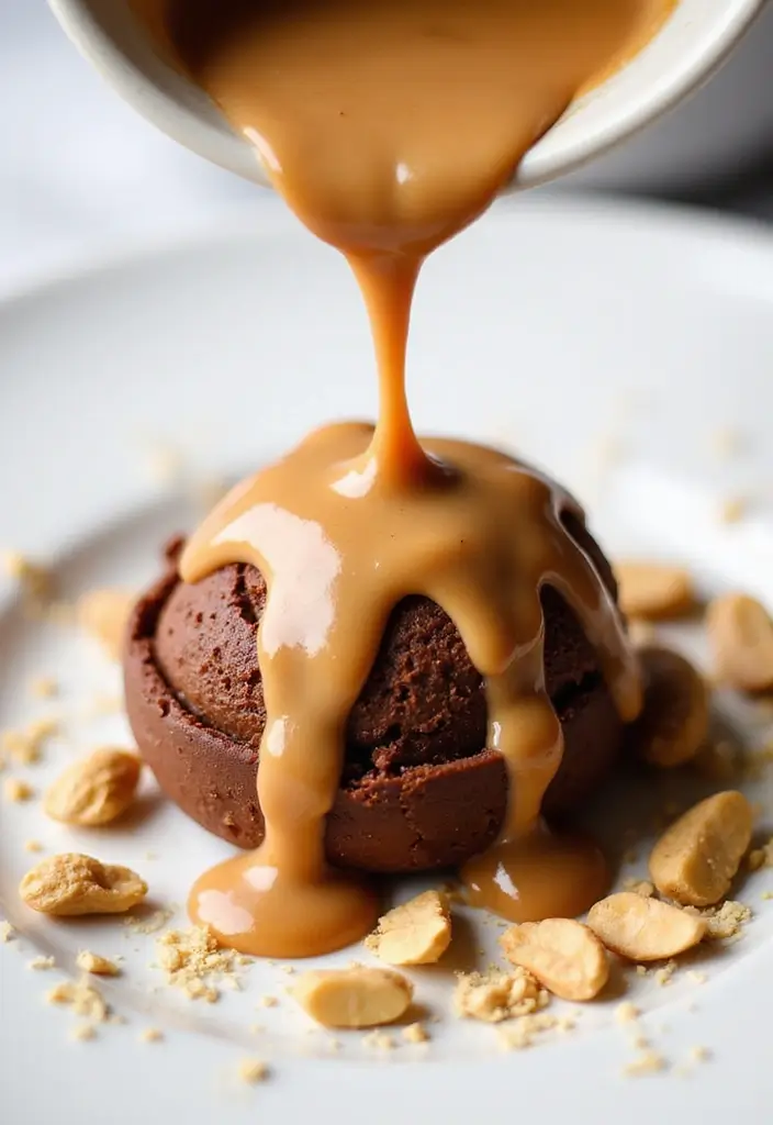30 Ice Cream Sauce Recipes You’ll Want on Everything 6 30 Ice Cream Sauce Recipes You’ll Want on Everything - 6. Lush Peanut Butter Fudge Sauce
