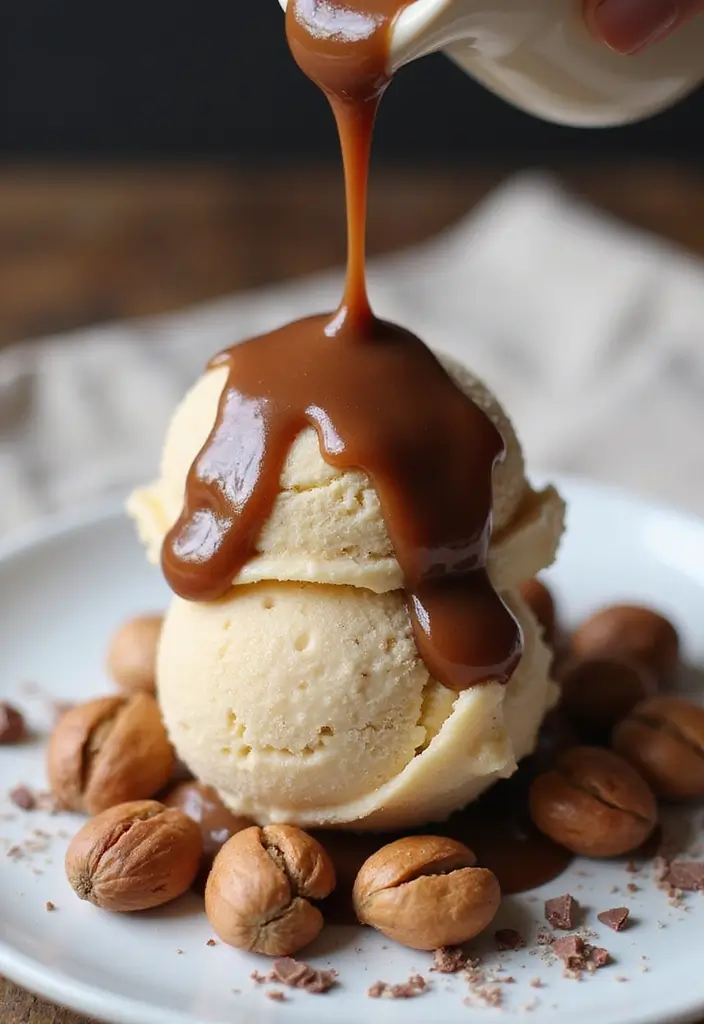 30 Ice Cream Sauce Recipes You’ll Want on Everything 9 30 Ice Cream Sauce Recipes You’ll Want on Everything - 9. Rich Hazelnut Sauce