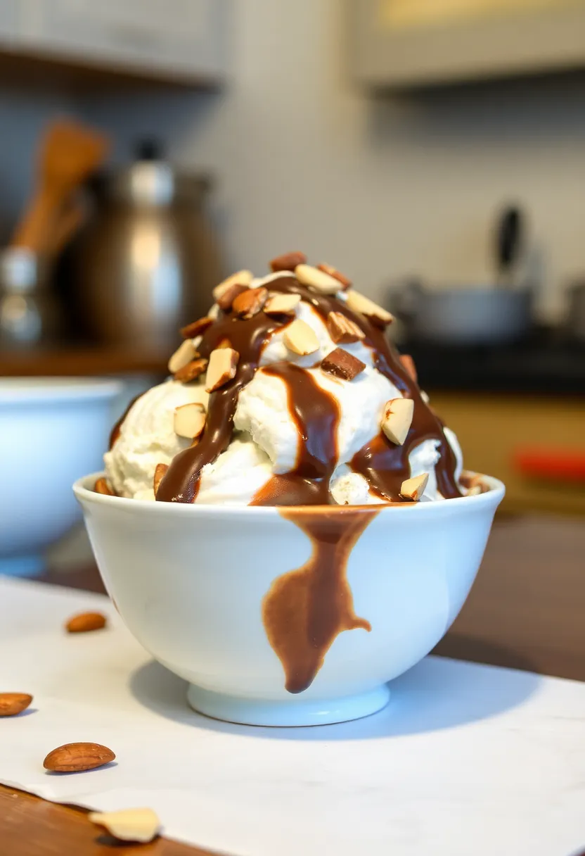 30 Ninja Creami Ice Cream Recipes Low Sugar and Flavorful - 18. Almond Joy Ice Cream