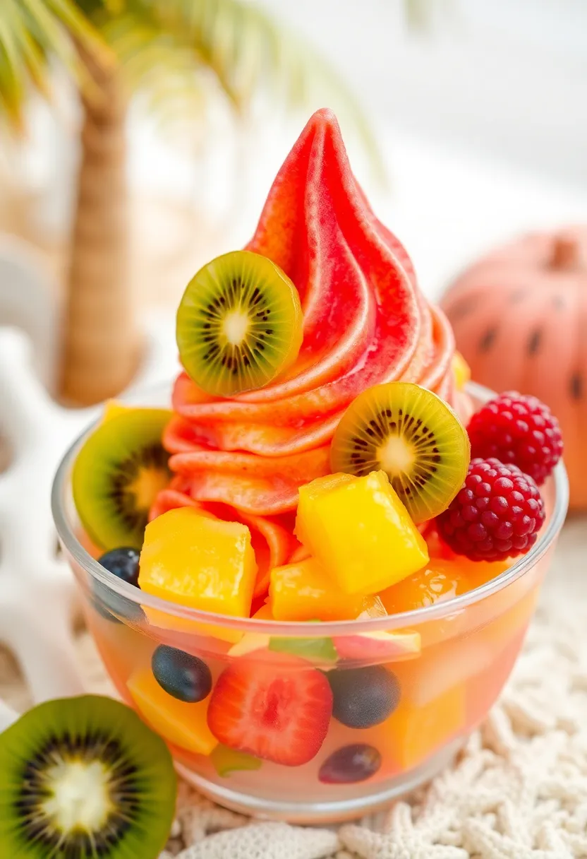 30 Ninja Creami Ice Cream Recipes Low Sugar and Flavorful - 20. Tropical Fruit Blast