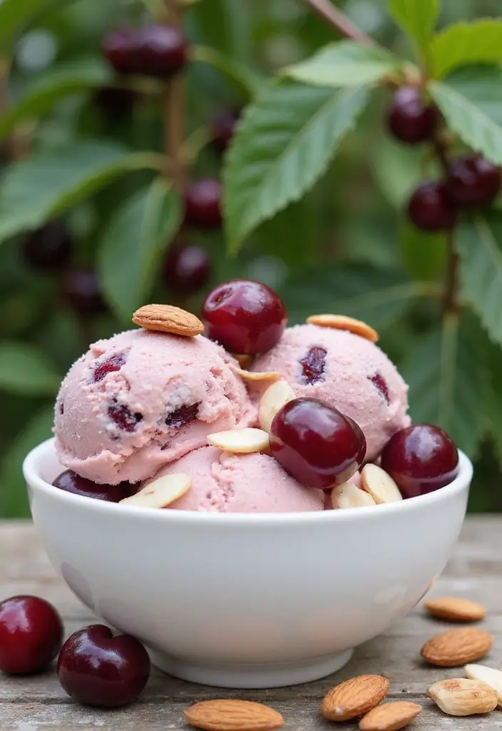 30 Ninja Ice Cream Maker Recipes Everyone Can Try 10 30 Ninja Ice Cream Maker Recipes Everyone Can Try - 10. Cherry Almond Ice Cream